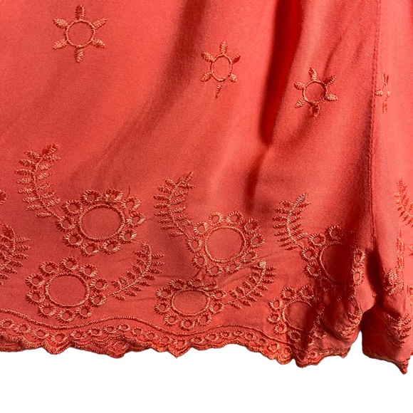 Lauren Conrad Eyelet Romper with Pockets - Picture 3 of 13